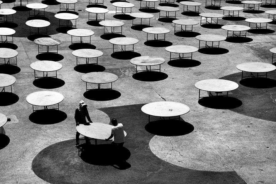 Documentary Photograph - Tables II by Caner Ba?er