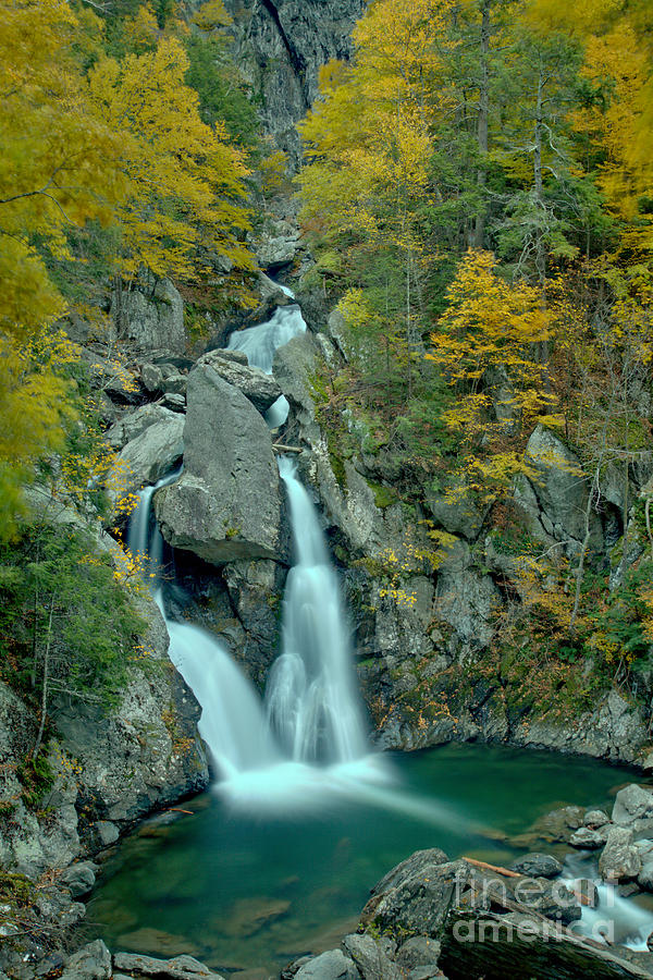 Taconic Mountain Waterfall Photograph by Adam Jewell