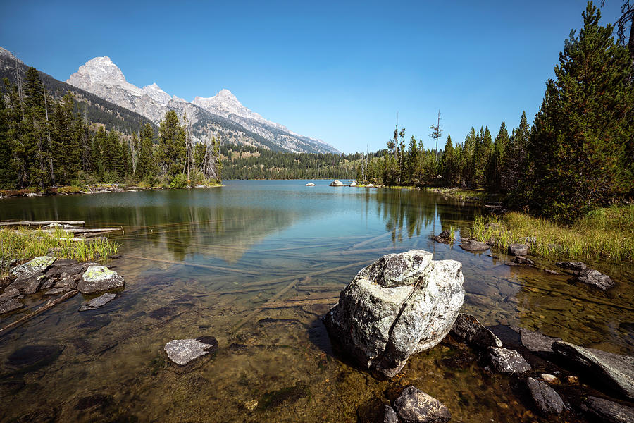 Mountain Photograph - Taggart Lake 1 by Michelle Joseph-Long