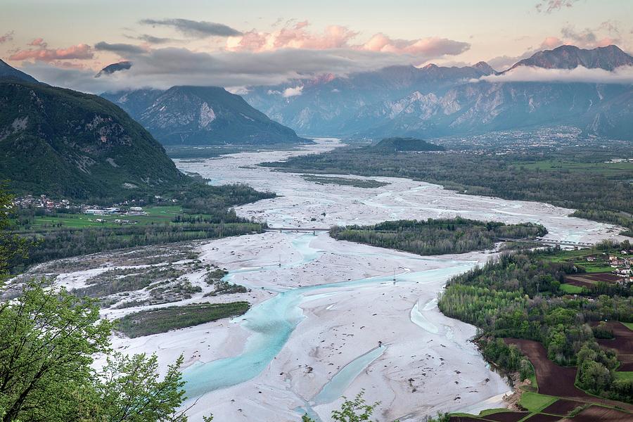 Tagliamento River, Italy Digital Art by Federica Cattaruzzi Tagliamento River, Italy Digital Art by Federica Cattaruzzi
