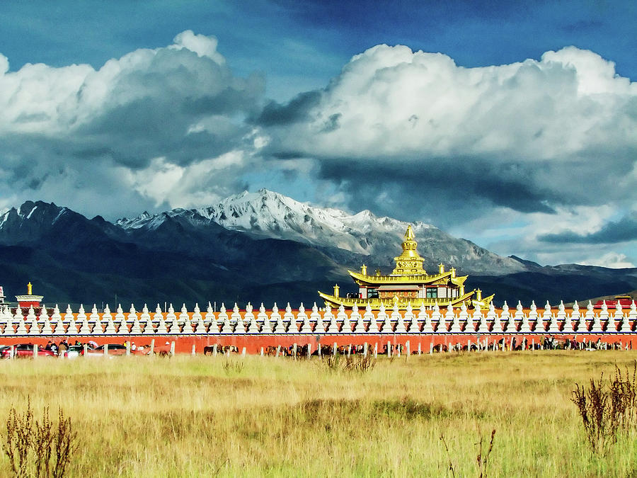 Tagong Monastery Photograph by Winters Zhang