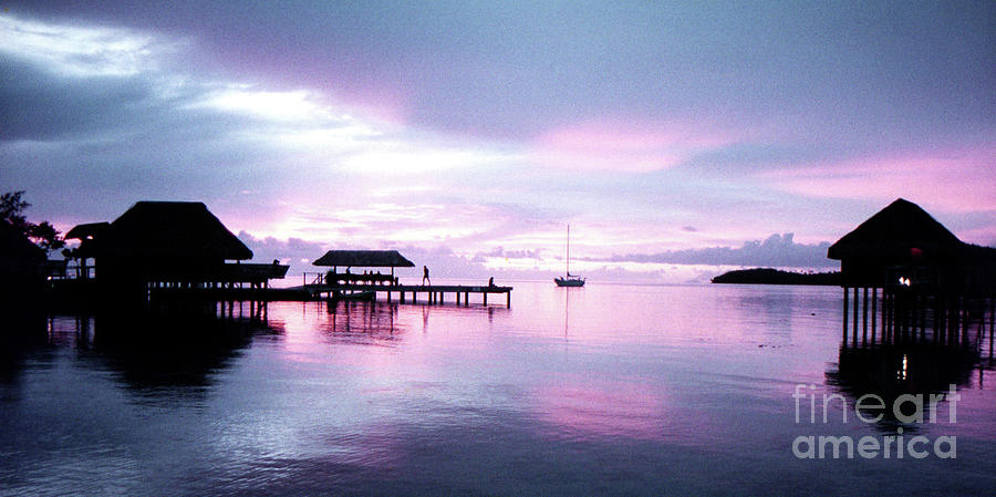 Paradise Photograph - Tahiti Bora Bora by Jerome Stumphauzer