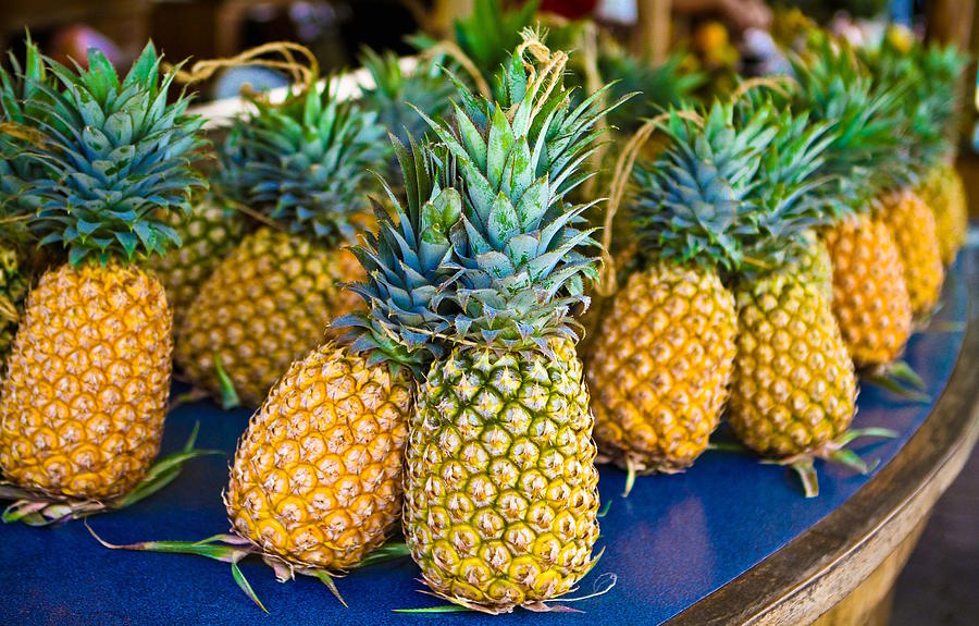 Tahiti Pineapple Stand by Angelina Hills