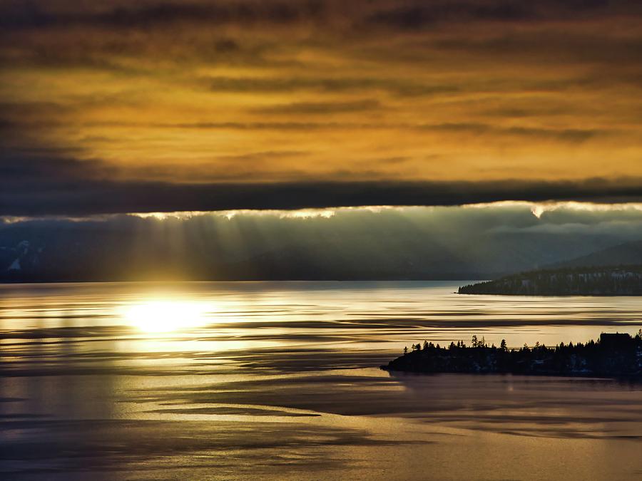 Tahoe Gold Photograph by Martin Gollery