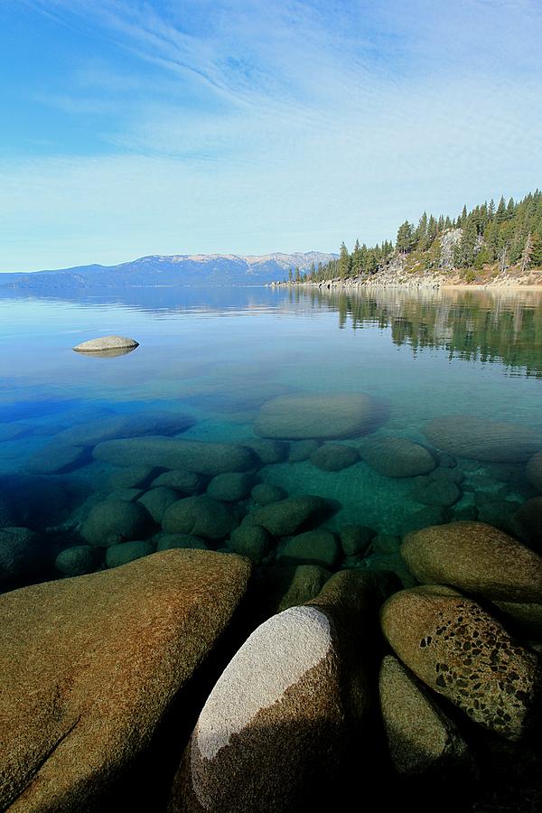 Tahoe North Portrait Photograph by Sean Sarsfield