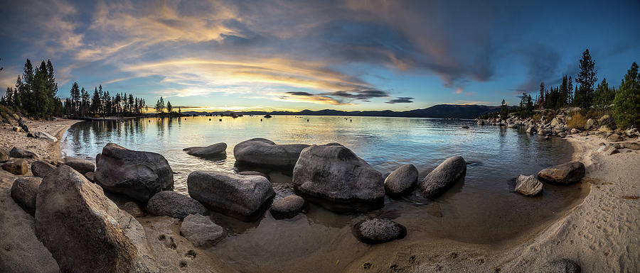 Tahoe Panorama Photograph by Martin Gollery