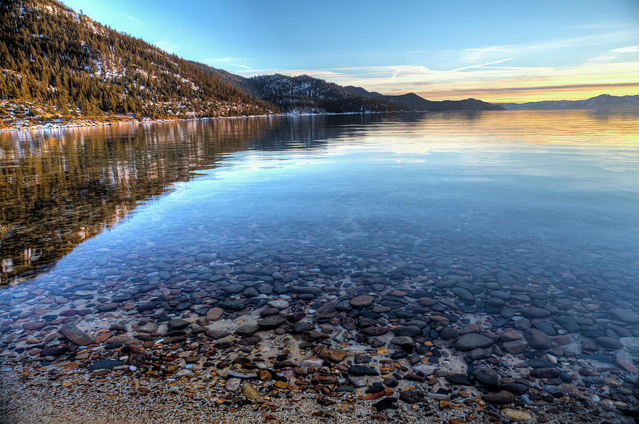Tahoe Reflection Photograph by Soroush Mostafanejad - Fine Art America