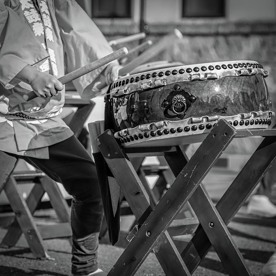Taiko Drum 6 Photograph by Bill Chizek