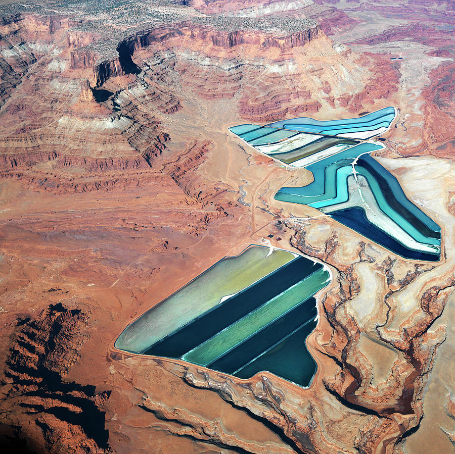 Tailings Ponds Photograph by Fuse Tailings Ponds Photograph by Fuse