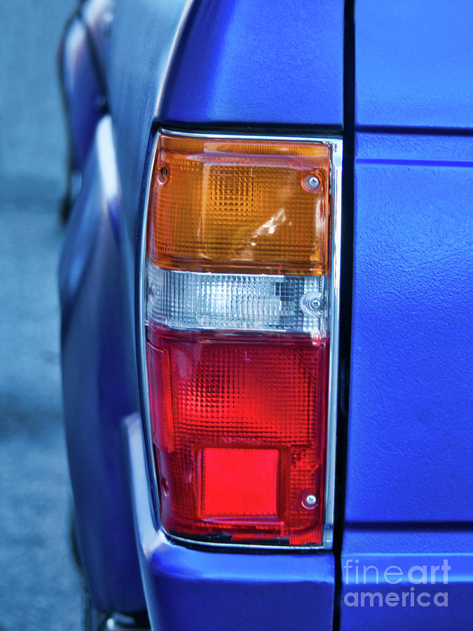 Toyota 4 Runner Taillight Detail Photograph by Amy Dundon