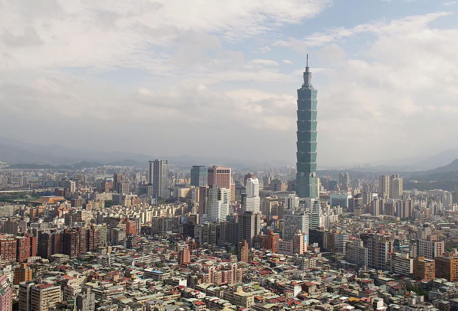 Taipei City Skyline Photograph by Cp Cheah