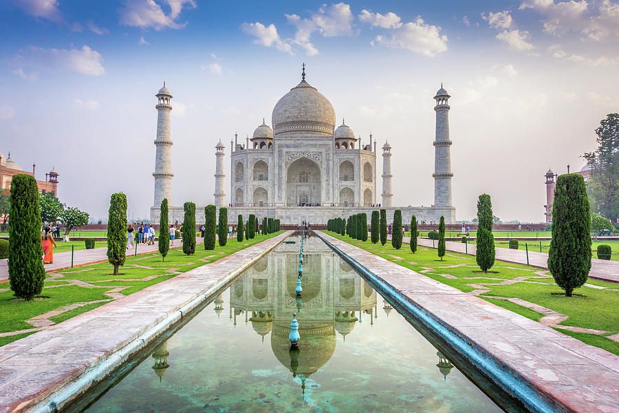 Taj Mahal Agra India by Gary Gillette Taj Mahal Agra India by Gary Gillette