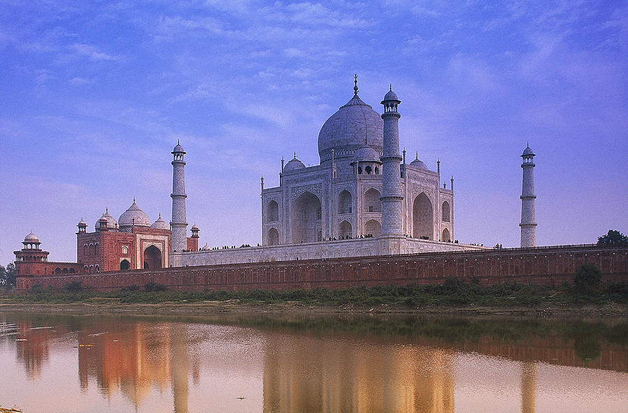 Taj Mahal, Agra, India Photograph by Peter Adams
