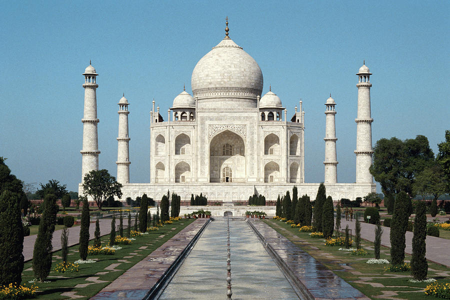 Taj Mahal, Agra, India Photograph by Tim Graham