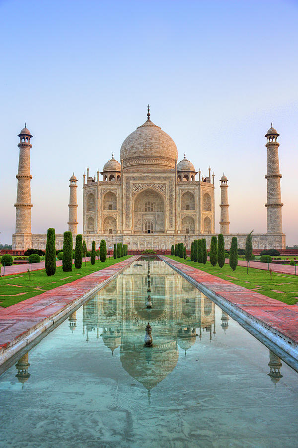 Architecture Photograph - Taj Mahal, Agra by Pushp Deep Pandey / 2kphotography