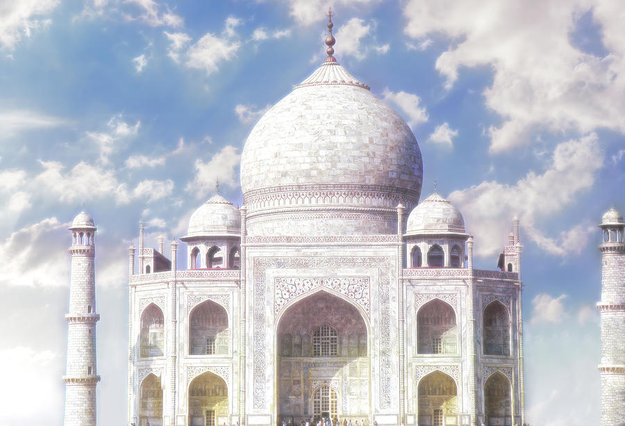 Taj Mahal - Crown of the Palaces Photograph by Christina Ford