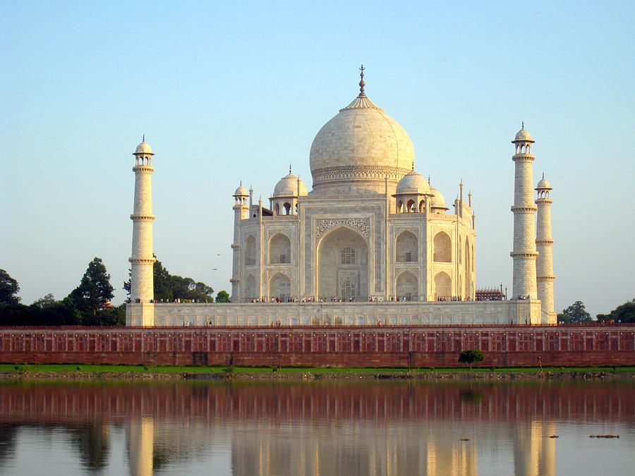 Taj Mahal From Mehtab Bagh Photograph by Chris Ilsley