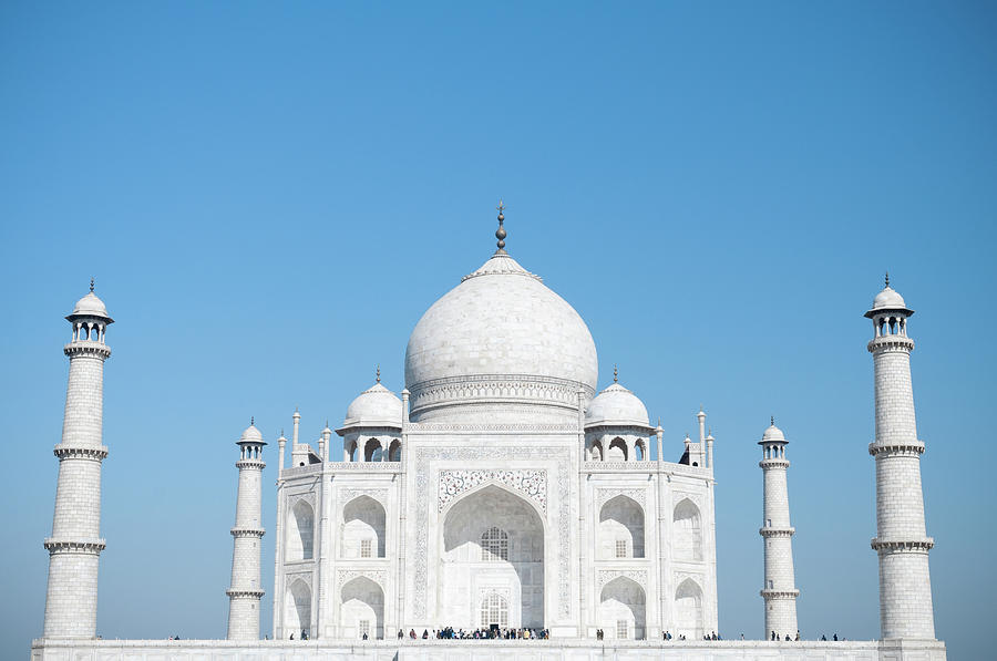 Taj Mahal In Agra, India Photograph by Code6d