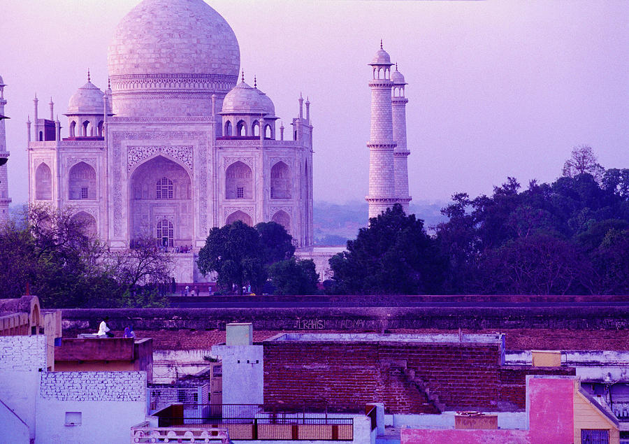 Taj Mahal, India Digital Art by Massimo Borchi