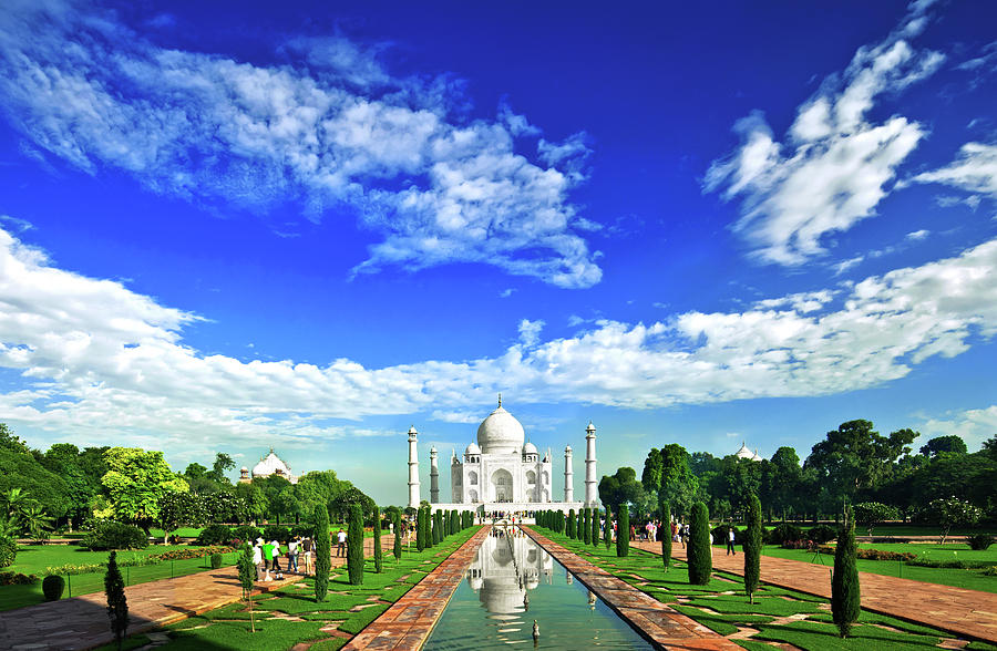Taj Mahal Photograph by Nikada