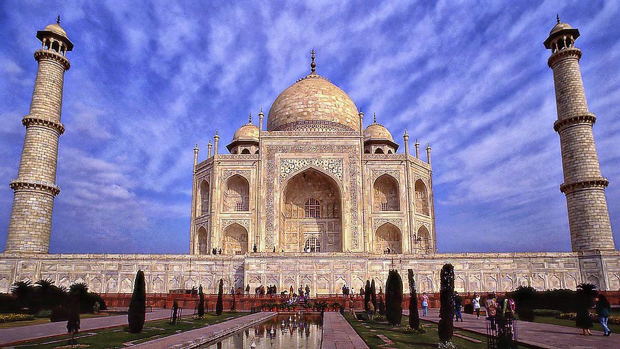 Taj Mahal Photograph by Sergio Pessolano