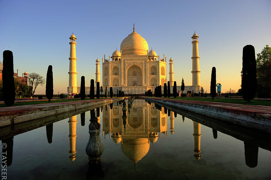Taj Mahal Photograph by Tayseer Al-hamad