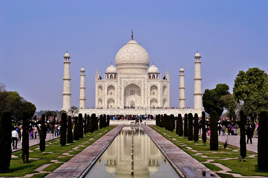 Taj Mahal Photograph by Through The Viewfinder