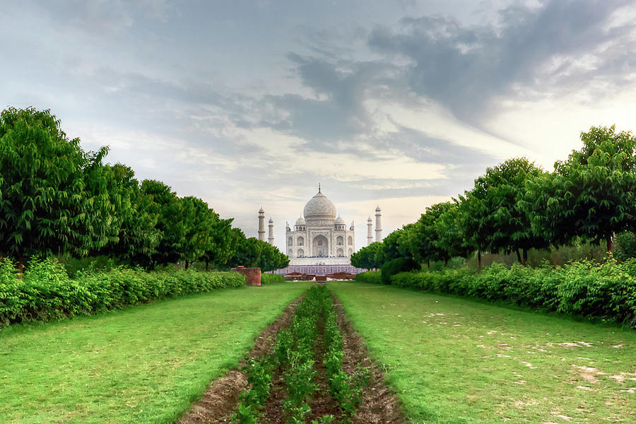 Taj Mahal Viewed From Methab Bagh Photograph by Emanuele Siracusa