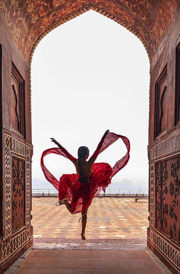 Landmark Photograph - Taj Mahals Heart by Lin Jing
