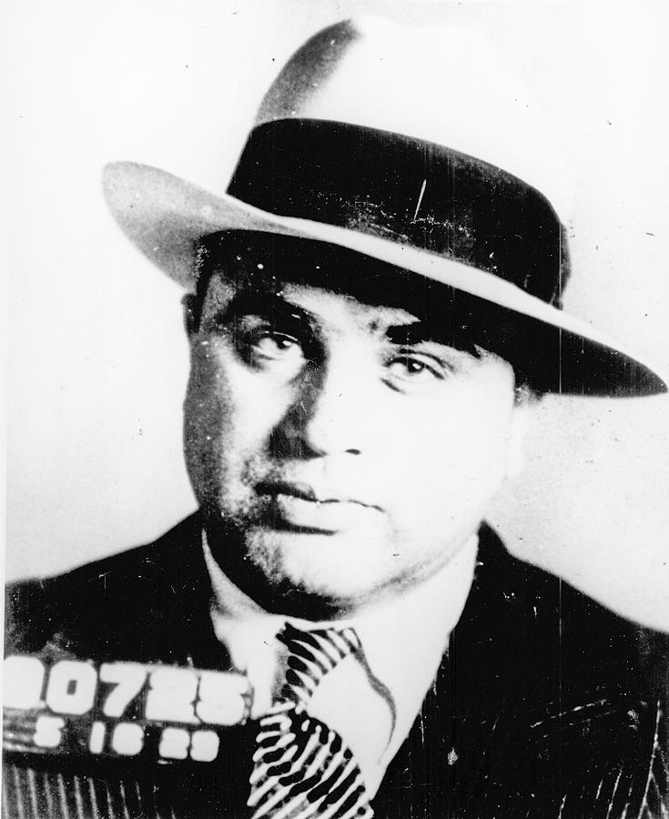 Taking A Mugshot, Al Capone Photograph by Photo File | Fine Art America