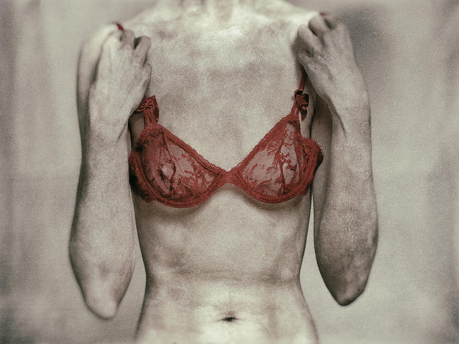 The Photograph - Taking The Bra Off by Ton Dirven