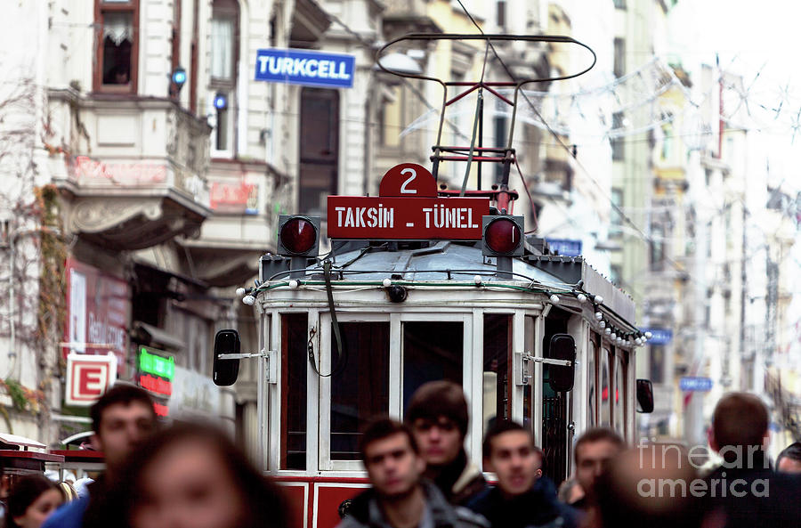 Taksim Tunel Number Two Istanbul Photograph by John Rizzuto
