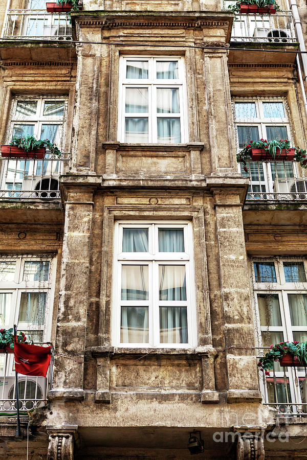 Taksim Windows in Istanbul Photograph by John Rizzuto