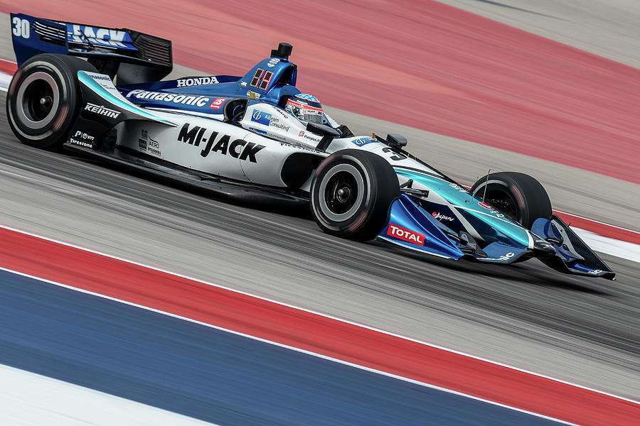 Takuma Sato, IndyCar Classic, March 2019 Photograph by Dave Wilson