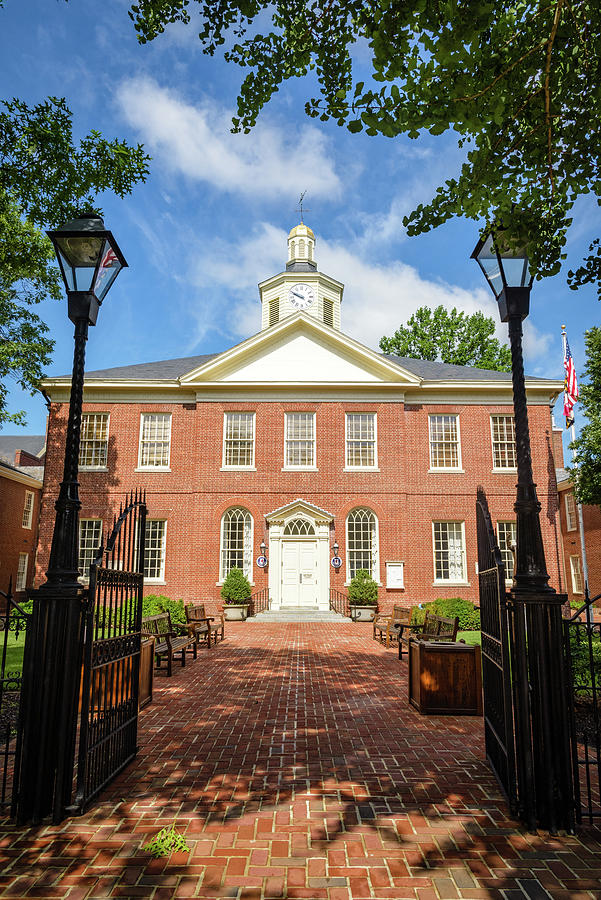 Talbot County Courthouse, Easton, Maryland Photograph By Mark 