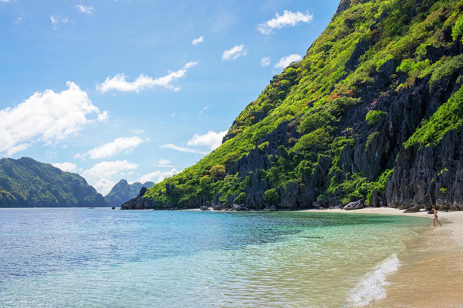 Talisay Beach On Tapiutan Island, El Nido, Palawan, Philippines ...