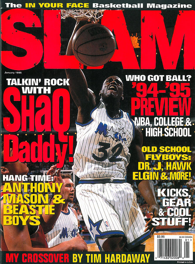 Talkin Rock with Shaq Daddy SLAM Cover Photograph by Getty Images