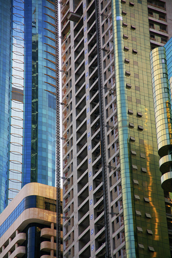 Tall Buildings With Windows And Photograph by Christine Giles / Design Pics