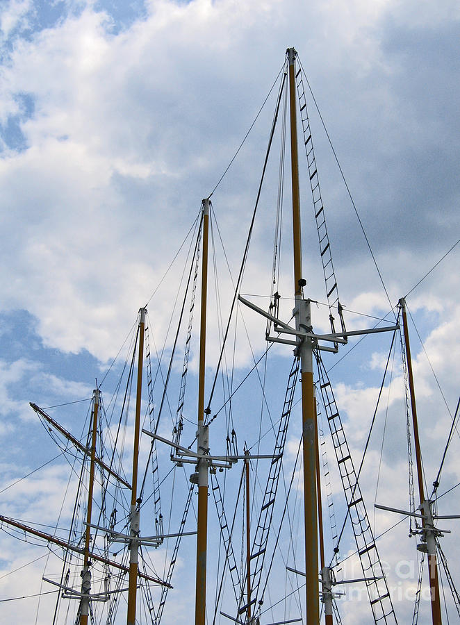Tall Ship At Rest Photograph