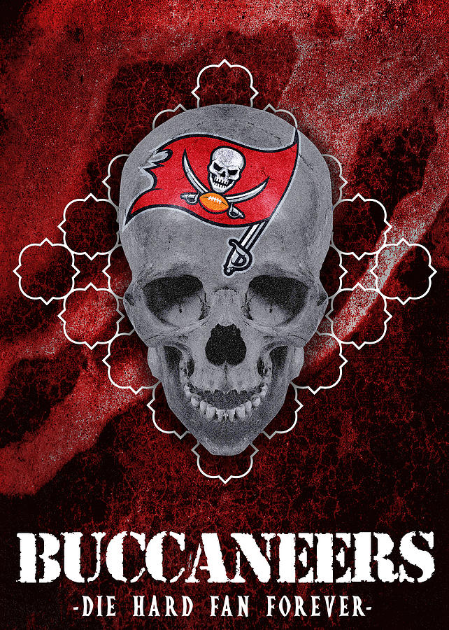 Tampa Bay Buccaneers Logo art Poster by William Ng - Pixels