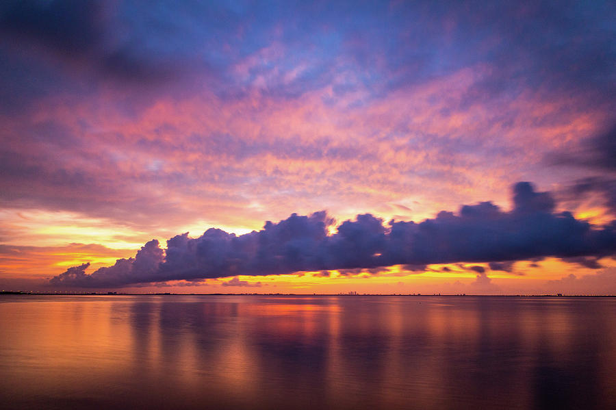 Tampa Bay Sunrise Photograph by Joe Leone