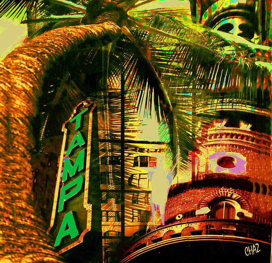 Tampa Mixed Media by CHAZ Daugherty