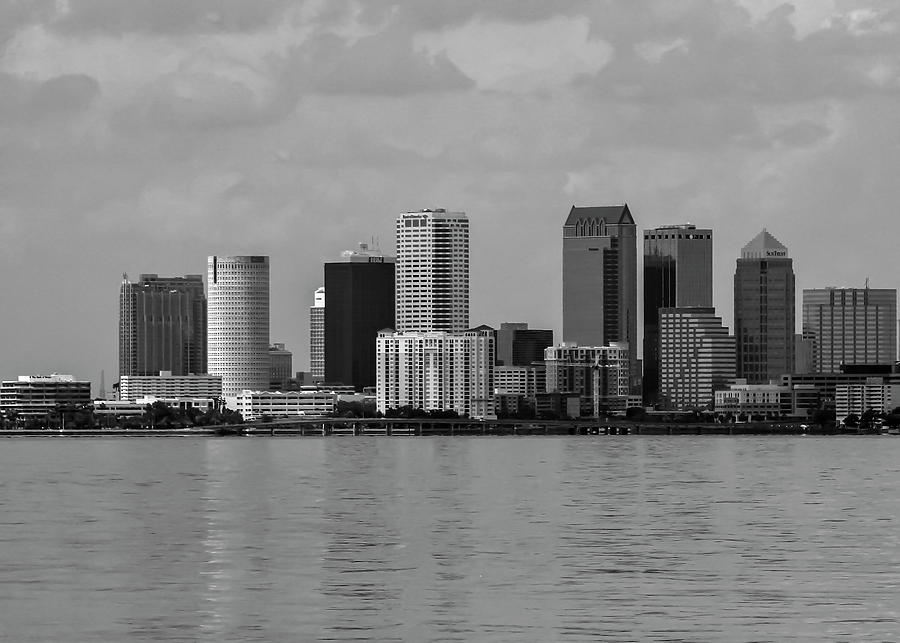 Tampa From Ballast Point Photograph by Robert Wilder Jr