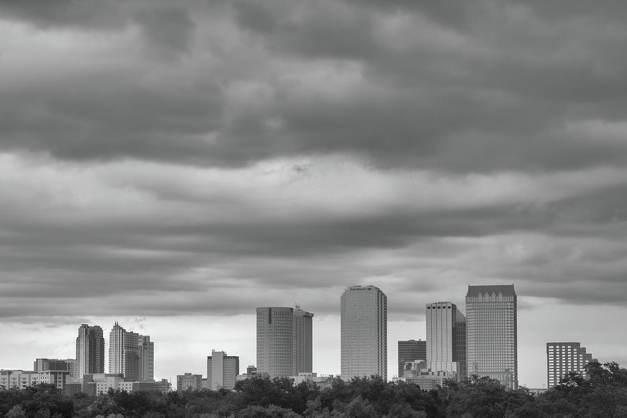 Tampa Skyline Clouds Photograph by Robert Wilder Jr