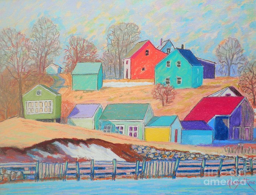 Tancook Island  Pastel by Rae  Smith PAC
