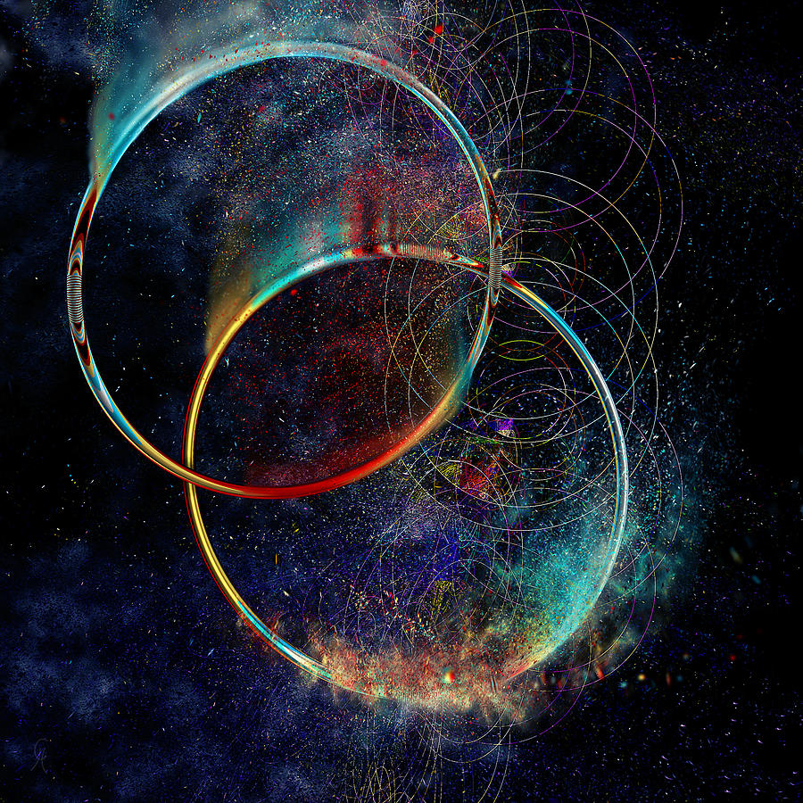 Together Digital Art - Tandem by Carmen Hathaway Together Digital Art - Tandem by Carmen Hathaway