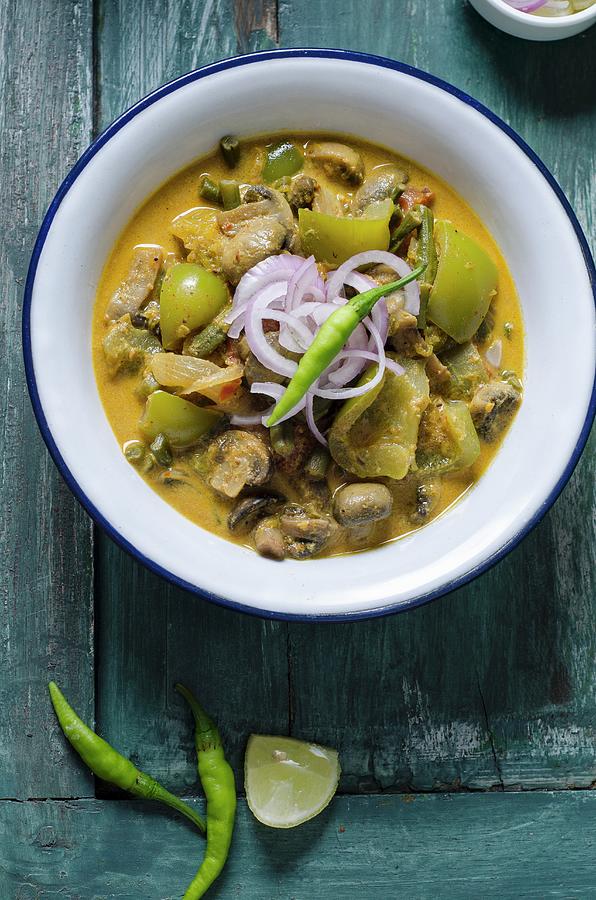 Tandoori Vegetable Curry asia Photograph by Preeti Tamilarasan