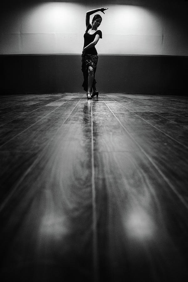 Black And White Photograph - Tangent by Nemanja Jovanovic