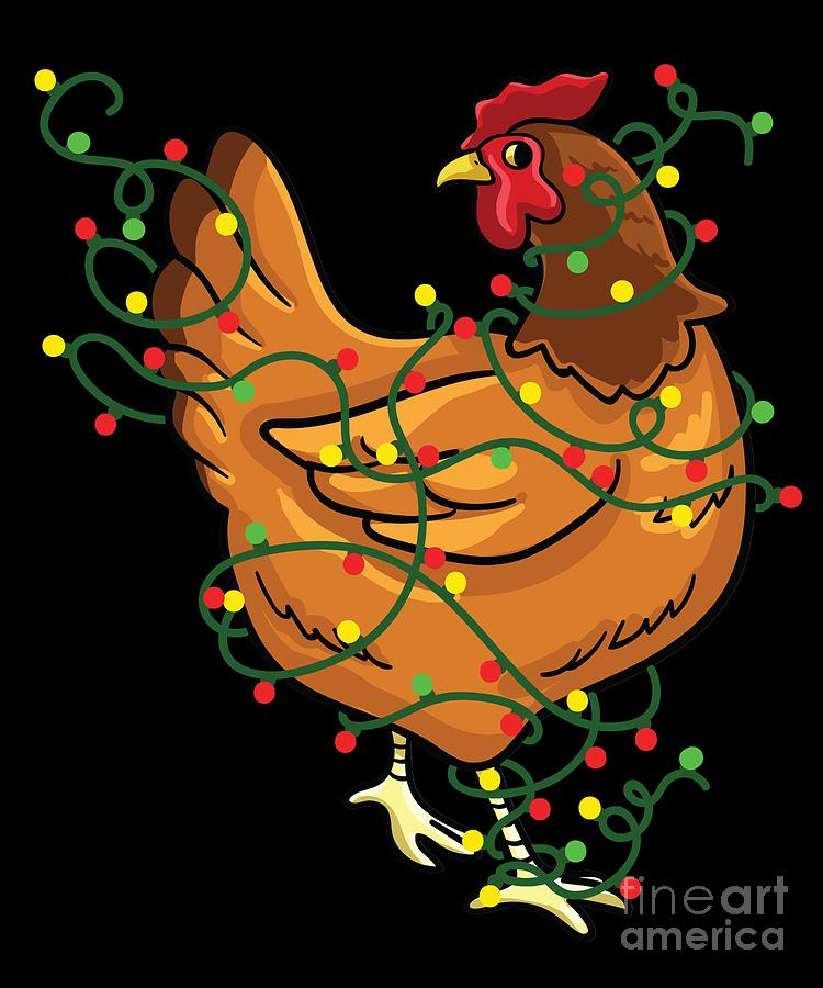 Tangled Chicken Digital Art by Carlos Ocon - Fine Art America