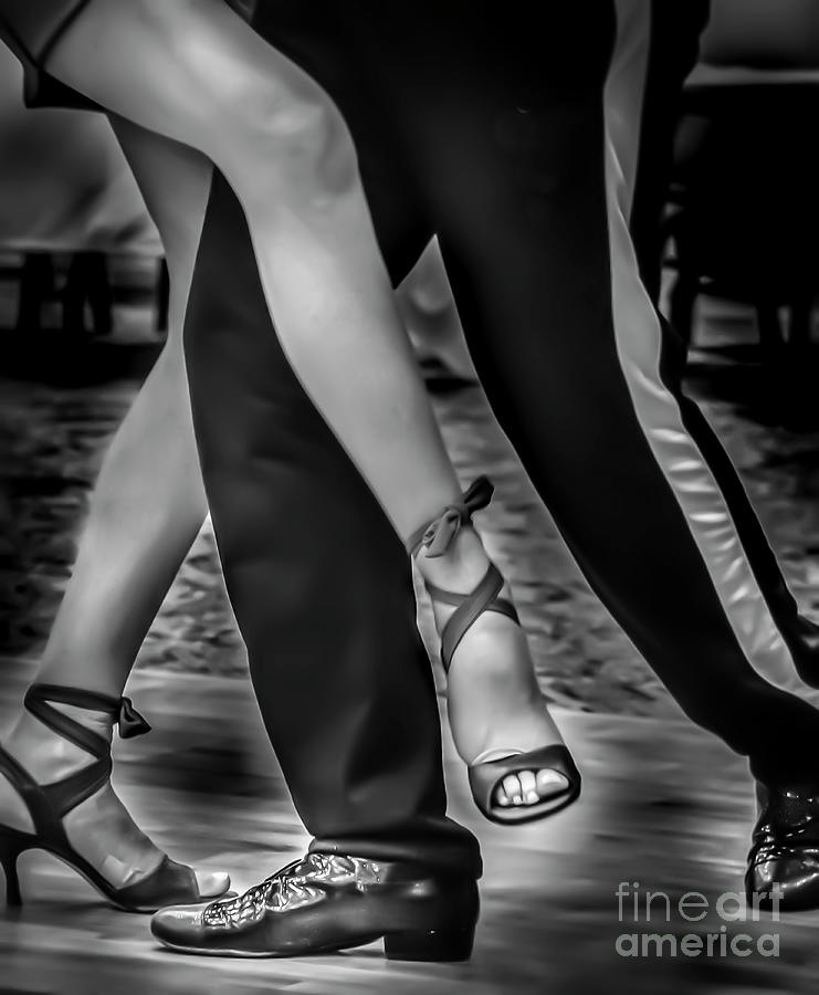 Tango of Feet Photograph by Barry Weiss